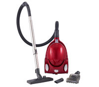 Logik L16VRP12 Cylinder Bagless Vacuum Cleaner - Red,  Red