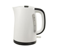 Logik L17PKBK12 Cordless Kettle - White and Black,  White