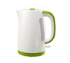 Logik L17PKG12 Cordless Kettle - White & Green,  White