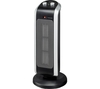 LOGIK L20CTH17 Ceramic Fan Heater - Black & Silver,  Black