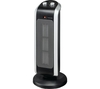 LOGIK L20CTH18 Portable Hot & Cool Ceramic Fan Heater - Black & Silver,  Black