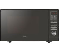 Logik L25MDM14 Solo Microwave - Black,  Black
