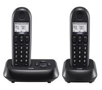 Logik L2DTAM11 Digital Cordless Telephone with Answering Machine - Twin Pack