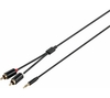 LOGIK L35RCA18 3.5 mm to RCA Cable - 1.8 m,  Red