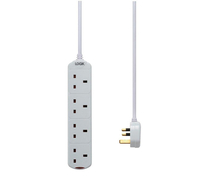 Logik L4WEL13 4-Socket Extension Cable - 2 m