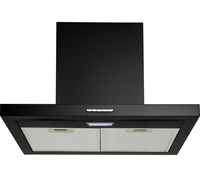 LOGIK L60CHDB17 Chimney Cooker Hood - Black,  Black