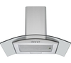 LOGIK L60CHDG17 Chimney Cooker Hood - Stainless Steel & Glass,  Stainless Steel