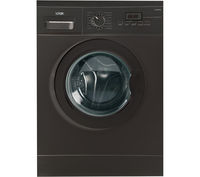 Logik L612WMB14 Washing Machine - Black,  Black