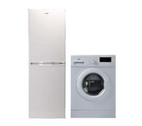 Logik L712WM13 Washing Machine with LFC55W13 Fridge Freezer