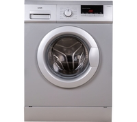 LOGIK L814WMS17 8kg 1400 Spin Washing Machine - Silver,  Silver