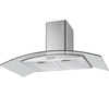 LOGIK L90CHDG17 Chimney Cooker Hood - Stainless Steel & Glass,  Stainless Steel