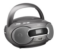 Logik LCDBM12 Portable Stereo - Gun Metal,  Gun Metal