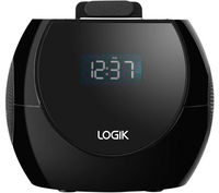 Logik LCRLi13 Analogue Radio with Lightning Connector - Black,  Black