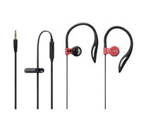 Logik LEHOOK13 Headphones - Black & Red,  Black
