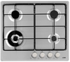 LOGIK LGHOBX16 Gas Hob - Stainless Steel,  Stainless Steel