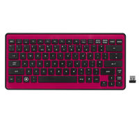 Logik LK212P Wireless Keyboard - Pink,  Pink