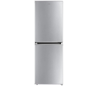 LOGIK LNF55S17 50/50 Fridge Freezer - Silver,  Silver