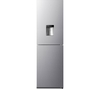 LOGIK LNFD55X18 50/50 Fridge Freezer - Inox,  Cream
