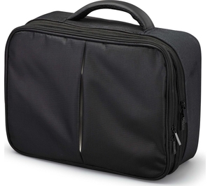 LOGIK LPDVDC17 Twin Pack Portable DVD Case - Black,  Black