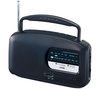Logik LRAD14 Portable Analogue Radio - Black,  Black