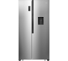 LOGIK LSBSDX18 American-Style Fridge Freezer - Inox Silver,  Silver