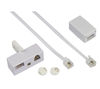 Logik LUFEX1011 Ultra Flat Extension Cable Kit - 10m