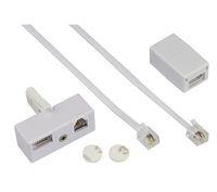 Logik LUFEX1011 Ultra Flat Extension Cable Kit - 10m