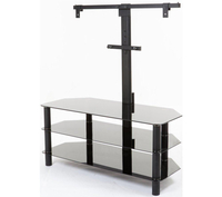 LOGIK S105BR14 TV Stand with Bracket,  Black