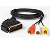Logik SCART to 3 RCA Cable - 1.5 m