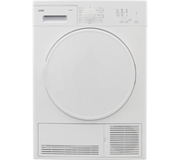 Logik Tumble Dryer LCD7W18 7kg Condenser - White,  White