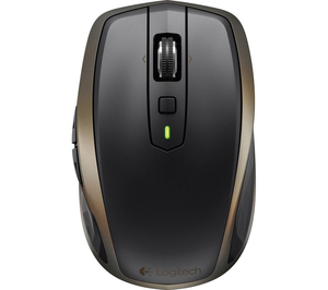 LOGITECH MX Anywhere 2 Wireless Mouse - Black & Dark Gold,  Black