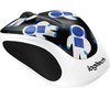 LOGITECH Spaceman M238 Wireless Optical Touch Mouse - Black & White,  Black