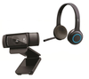 LOGITECH Wireless Headset & Full HD Webcam Bundle