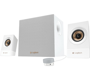 LOGITECH Z533 2.1 PC Speakers - White,  White