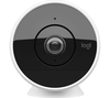 LOGITECH Circle 2 Wired Indoor/Outdoor Security Camera,  Snow