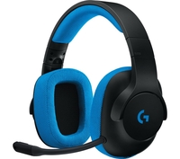 LOGITECH G233 Prodigy 2.0 Gaming Headset - Blue & Black,  Blue