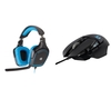 LOGITECH G502 Proteus Spectrum Gaming Mouse & G430 7.1 Gaming Headset Bundle,  Black