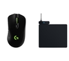 LOGITECH G703 LIGHTSPEED Wireless Gaming Mouse & PowerPlay Gaming Surface Bundle,  Black