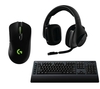 LOGITECH G703 LIGHTSPEED Wireless Mouse,  G613 Wireless Keyboard & G533 Wireless Headset Bundle,  Grey