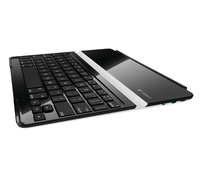 Logitech iPad 2 Ultrathin Keyboard Cover - Black & Silver,  Black