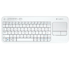 Logitech K400 Wireless Keyboard - White,  White