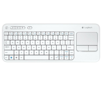 Logitech K400 Wireless Keyboard - White,  White