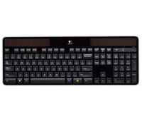 LOGITECH K750 Solar Wireless Keyboard - Black,  Black