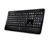 LOGITECH K800 Illuminated Wireless Keyboard - Black,  Black