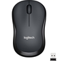 LOGITECH M220 Silent Wireless Optical Mouse - Charcoal,  Charcoal