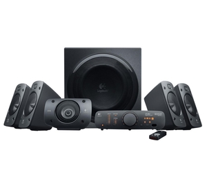 LOGITECH Z906 5.1 PC Speakers,  Black