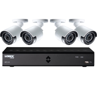 LOREX LHA21081TC4P 8-Channel Full HD 1080p Home Security System - 1 TB,  4 Cameras