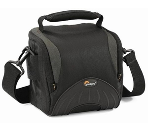 LOWEPRO Apex 110 AW DSLR Camera Bag - Black & Grey,  Black
