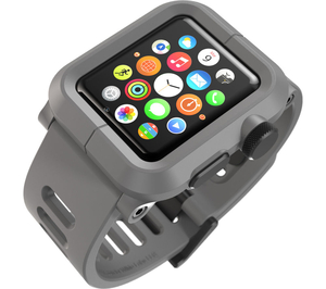 LUNATIK EPIK-004 Apple Watch Polycarbonate Case & Silicone Strap - Grey,  Grey