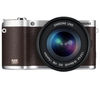 NX300 SMART Compact System Camera with 18-55 mm Lens & Adobe Photoshop Lightroom 4 - Brown,  Brown